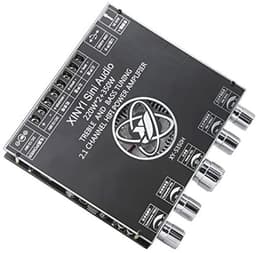Bluetooth Subwoofer Versterker 2.1 met Treble en Bass Regeling - Hifi Stereo Audiomodule — thumbnail 1