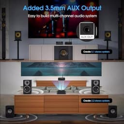2.1-kanaals versterker met Bluetooth en 300W subwoofer voor audiofiele — thumbnail 5