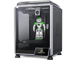 Creality K1C 3D-printer 2025-versie - met AI-camera - 600 mm/s hoge snelheid geschikt voor carbon fiber - automatisch nivelleren & directe extruder - 300°C hotend - geschikt voor alle beginners en professionals