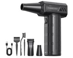 Mini Air Blower 300000 RPM - Draadloze Stofzuiger voor Toetsenbord en Auto