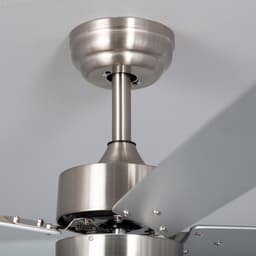 Stille plafondventilator 107 cm met gelijkstroommotor en LED-verlichting – 6 snelheden, omkeerbare functie, dimbare verlichting met drie kleurtemperaturen, afstandsbediening met timer — thumbnail 4