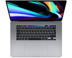 MacBook Pro Touch Bar 16" 2019 i9 2,4 Ghz 16 GB 512 GB SSD Spacegrijs