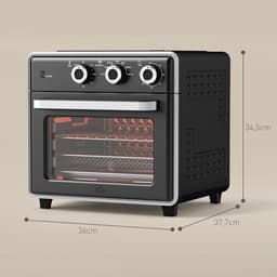 Multifunctionele Mini Oven 20L met Heißluftfunctie en 5 Modi — thumbnail 5
