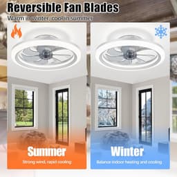 Plafondventilator met Licht en Afstandsbediening - Modern en Stijlvol voor Elk Interieur — thumbnail 4