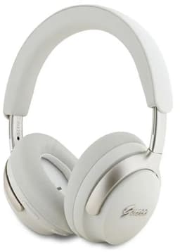 Guess Bluetooth ANC Headphones Metal Script Logo - Wit/Beige — thumbnail 10
