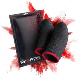 ProFPS Finger Sleeves – 4 Stuks – Silver Fiber Anti-Slip Grip – Mobile Gaming — thumbnail 1