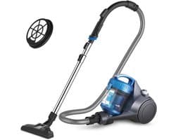 Draadloze Stofzuiger zonder Zak voor Tapijten en Harde Vloeren - Lichtgewicht en Krachtige Zuiging