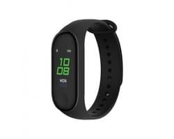 Forever SB-50 Fitness Tracker Smartband Zwart – Hartslagmeter, Sportfuncties, Bluetooth en 10 Dagen Batterij
