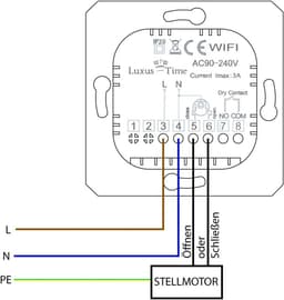 Slimme WiFi Thermostaat voor Vloerverwarming - Tuya App & Touchdisplay — thumbnail 3