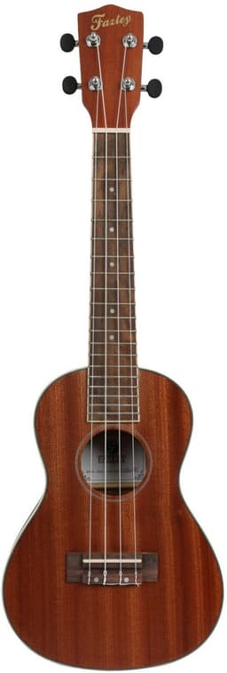 Concert Ukelele - Met gratis lessen - Fazley K23-W - Hout / Naturel — thumbnail 1
