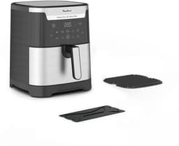 Moulinex Easy Fry & Grill XXL Enkel Vrijstaand Heteluchtfriteuse Zwart, Roestvrijstaal — thumbnail 3