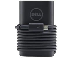 Dell - 65W – Laptop Netvoeding & Inverter – Zwart