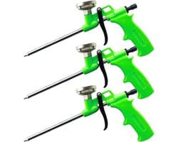 3 Stuks Schuimpistool - Professioneel PU Schuimpistool voor Vullen en Afdichten - Ergonomisch Design