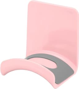 Allecta - Hoofdtelefoonhouder, zelfklevend, roze, bureauhaak, gaming-accessoire — thumbnail 1