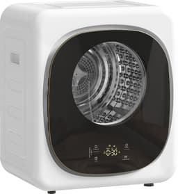 Homcom Laundry Dryer-Staal, Kunststof-48L x 43B x 57H cm-Wit — thumbnail 1