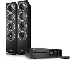 Teufel THEATER 500 KOMBO 2 - Compleet stereosysteem met vloerstaande speakers & cd-receiver - Bluetooth, wifi, Spotify Connect, DAB+, HDMI - zwart