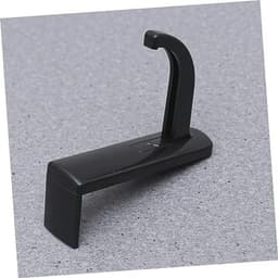 PHENOFICE Pack of 3 self-adhesive headphone holders, hooks, ideal for storing headsets, black, table or monitor, space-saving and practical, stable grip for all headphones — thumbnail 4