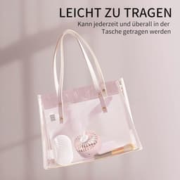 Draagbare Mini Ventilator met Koele Mist en Nachtlicht - USB Oplaadbare Ventilator met 3 Snelheden voor Vrouwen en Kinderen — thumbnail 1