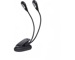 Verstelbare LED Clip-On Lamp voor E-Readers en Boeken