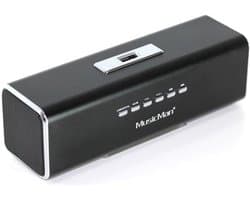 Draagbare Bluetooth Speaker met FM Radio, MP3 Speler en Lange Batterijduur