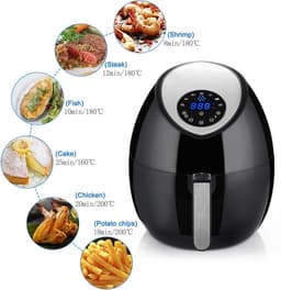 4.5 L Airfryer met Digitale Display en 7 Voorgeprogrammeerde Instellingen — thumbnail 6
