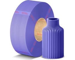PLA Filament 1.75mm Zonder Spoel 1 KG - Paars - Vacuüm Verpakt voor 3D Printers