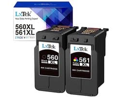 Compatibele Inktcartridges PG-560XL 561XL voor Pixma TS5350 & TS7450 - 2-Pack