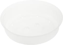 Microwave Deksel 26.5 cm - Transparant - Kunststof - Vaatwasserbestendig — thumbnail 4