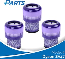 Dyson SV47 Filters (3 Stuks, Plus.Parts® alternatief voor 970013-02) — thumbnail 1