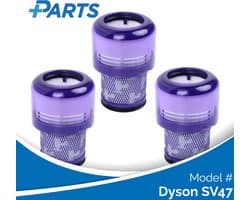Dyson SV47 Filters (3 Stuks, Plus.Parts® alternatief voor 970013-02)