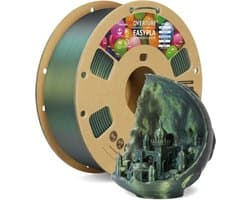 Kleurwisselend PLA 1.75mm 3D Printer Filament 1kg Groen Starlight - Hoge Precisie