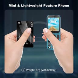 Eenvoudige 4G Senioren Mobiele Telefoon met Dual SIM, Zaklamp en Groot Display — thumbnail 2