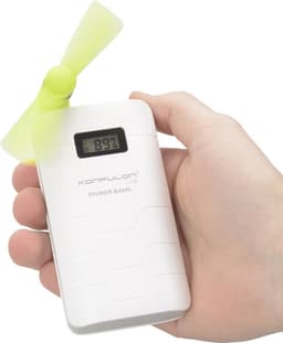 Kleine, stille ventilator met micro-USB-aansluiting | Compact en effectief voor onderweg — thumbnail 2