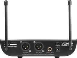 Draadloze microfoon - Vonyx WM82 draadloze microfoonset UHF met twee handmicrofoons — thumbnail 5