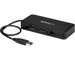 Dual Monitor Dockingstation met 4K 60Hz en USB 3.0 voor Laptops