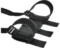 Waterfleshouder met Bluetooth Speakerhouder - Schroefloos Montagesysteem - Geschikt voor Fietsen en Kinderwagens