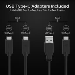 Draagbare SSD 2TB Externe Harde Schijf NVMe USB 3.2 Gen 2 — thumbnail 2