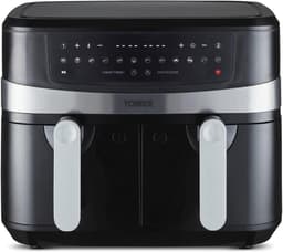 Dubbel Mand Airfryer 9L met 10 Voorgeprogrammeerde Instellingen en 1800W Vermogen — thumbnail 1