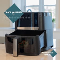 Digitale Airfryer XL - Heteluchtfriteuse - 7 Liter Capaciteit — thumbnail 3
