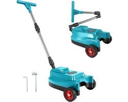 Accugrasmaaier – Grasmaaier – Accu Grasmaaier – Elektrische Grasmaaier – Draadloze Grasmaaier – 23 cm Maaibreedte – Mulchfunctie en Borstelloze Motor