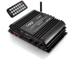 Bluetooth Stereo Versterker 2 Kanaals HiFi 45W Multimedia Speler