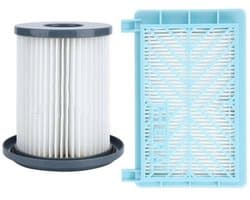 Elkuaie Stofzuigerfilter - Compatibel met Philips - Voor FC8724 FC8732 FC8734 - 2 Stuks - Wit — afbeelding 1