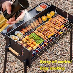 Olie Spray Fles 300ml – Oliespray voor Airfryer & Salade – Kookolie Dispenser – Herbruikbare Spray Fles – Voor Bakken, Grillen & Frituren — thumbnail 3