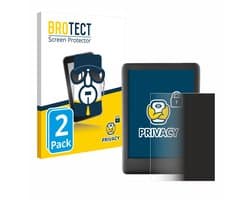 BROTECT - privacy screenprotector voor Amazon Kindle 2019 (10. Gen.) - Folie Beschermfolie Blauwlichtfilter 2 Stuks