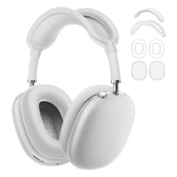 Shieldcase Beschermset geschikt voor Apple Airpods Max 1/2 - Siliconen covers / bescherming - 4 delige set - Hoofdband cover - Oorkap Beschermers & Reishoes - 4 in 1 set - Transparant — thumbnail 1