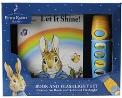 Kinderboek met Lichtgevende Zaklamp Set: Verken Seizoenen en Geluiden