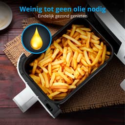MEDION XXL Dubbele Airfryer P20 - 2 zones - 8,7 L - 2600 W - Wit — thumbnail 19