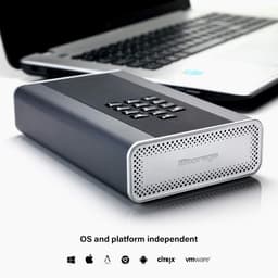 Beveiligde Externe Harde Schijf 4TB met PIN Code en Hardware Versleuteling — thumbnail 4