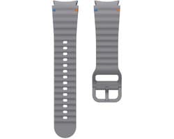 Go Go Gadget - Smartwatch bandje - Siliconen band - Geschikt voor Samsung Galaxy Watch 7 - 40& 44mm - Donker Grijs