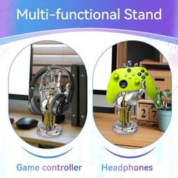 Futuristische Koptelefoon encontrollerhouder voor bureau - Robot Hand Design — thumbnail 5